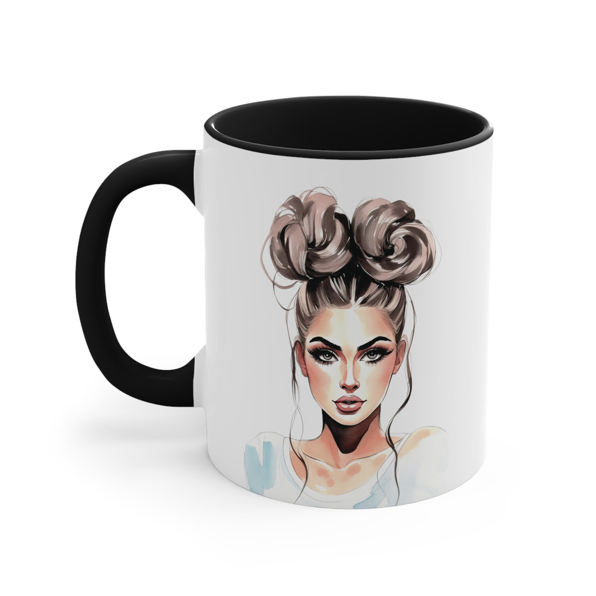 Taza de café decorativa, 11 oz 10% de descuento hasta $50 de compra