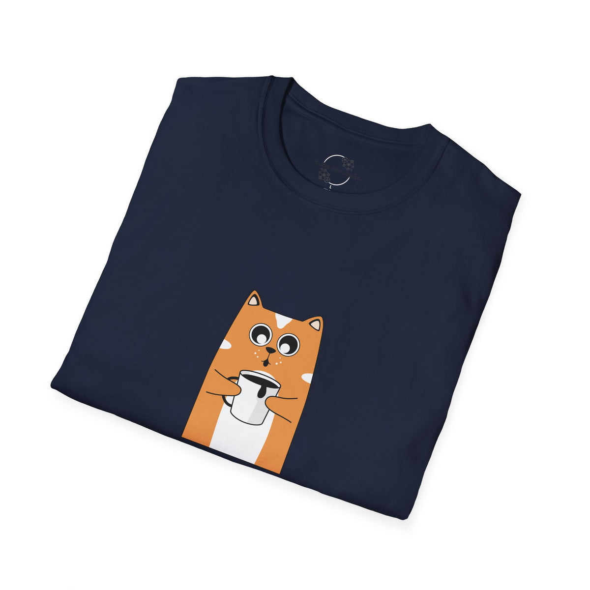 Coffee & Cat Softstyle T-Shirt