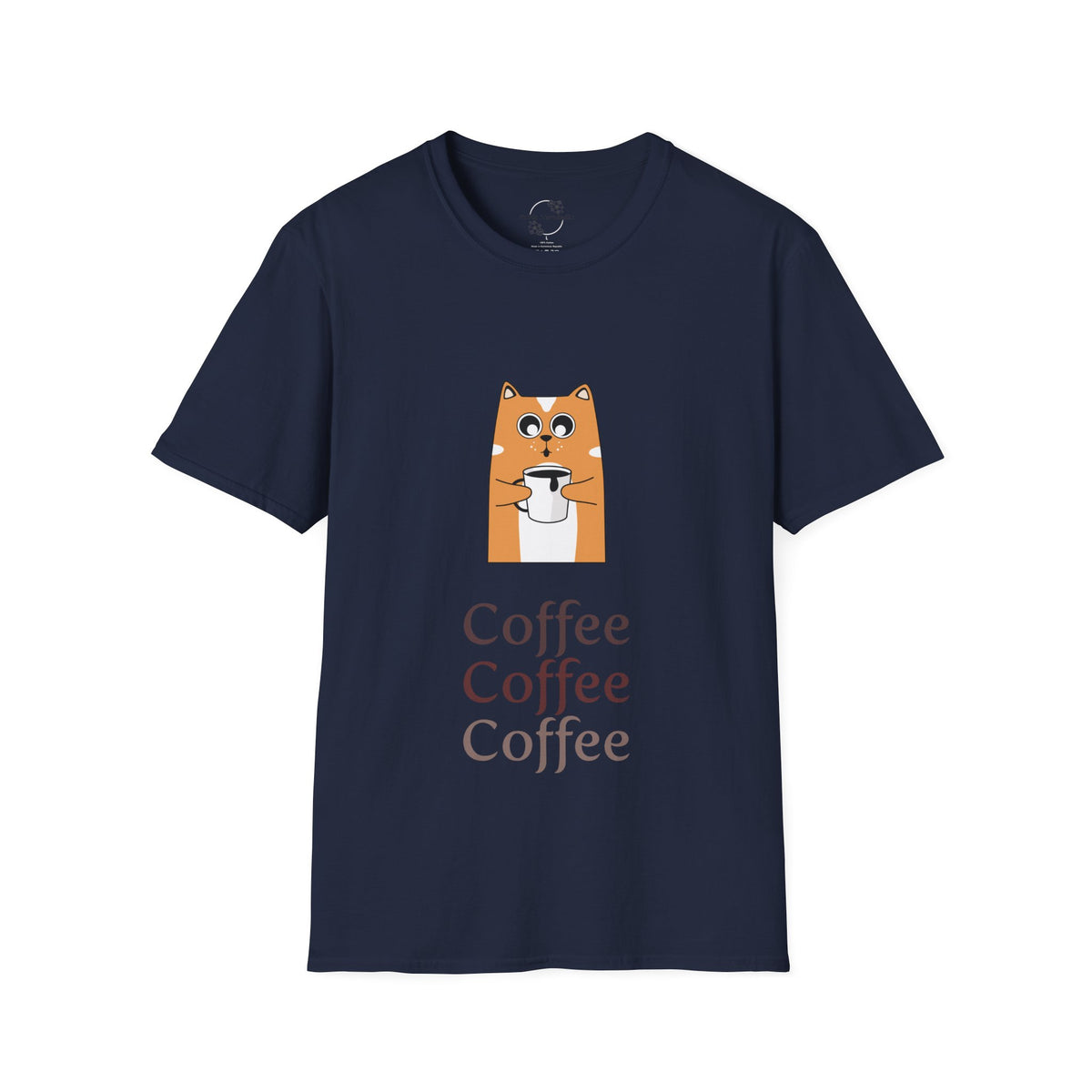 Coffee & Cat Softstyle T-Shirt