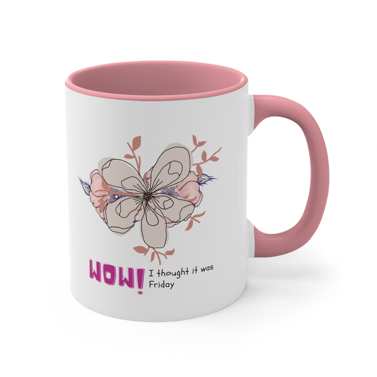 Taza de café decorativa, 11 oz 10% de descuento hasta $50 de compra