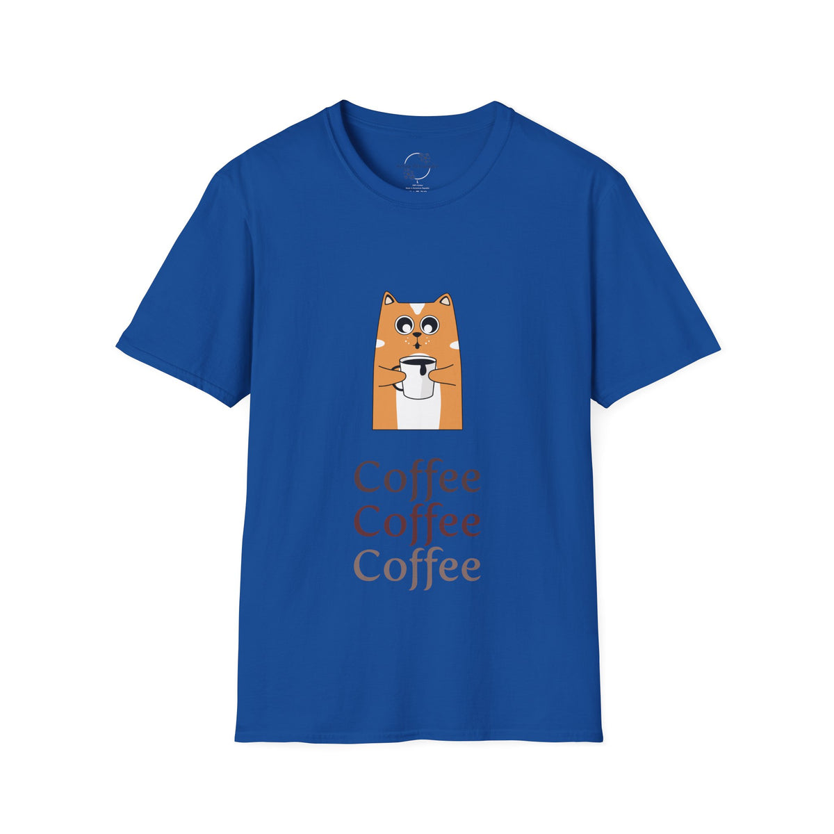 Coffee & Cat Softstyle T-Shirt