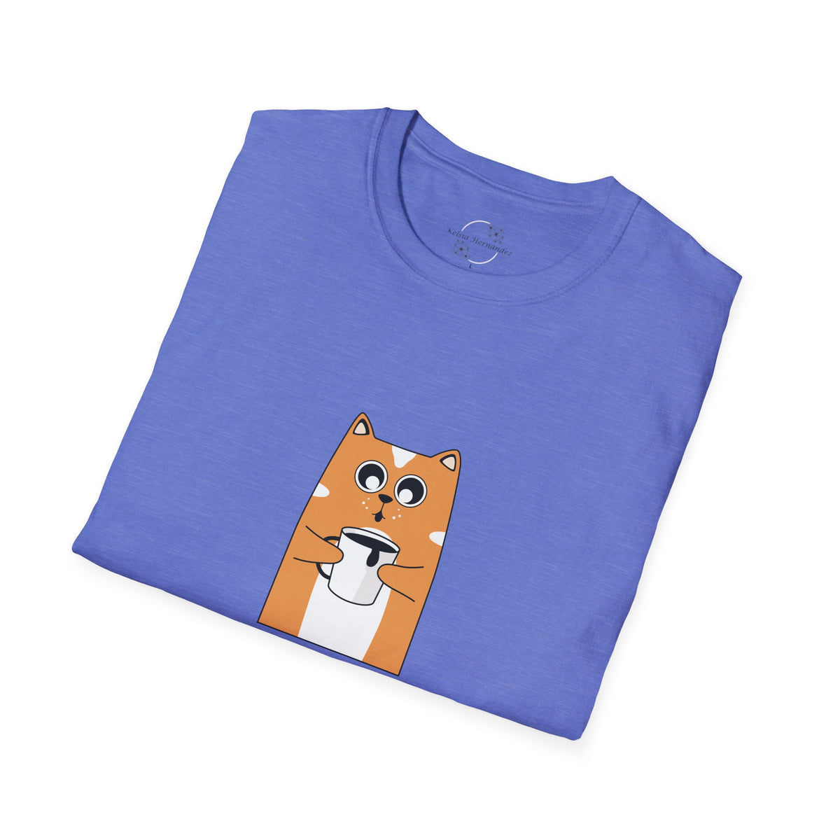 Coffee & Cat Softstyle T-Shirt