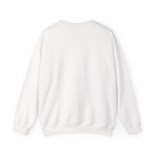 Crewneck Sweatshirt — "Through Purpose" Floral Inspirational Pullover