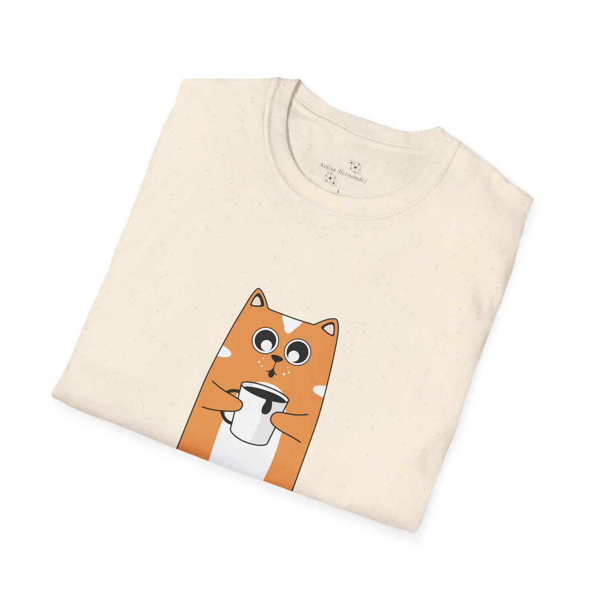 Coffee & Cat Softstyle T-Shirt