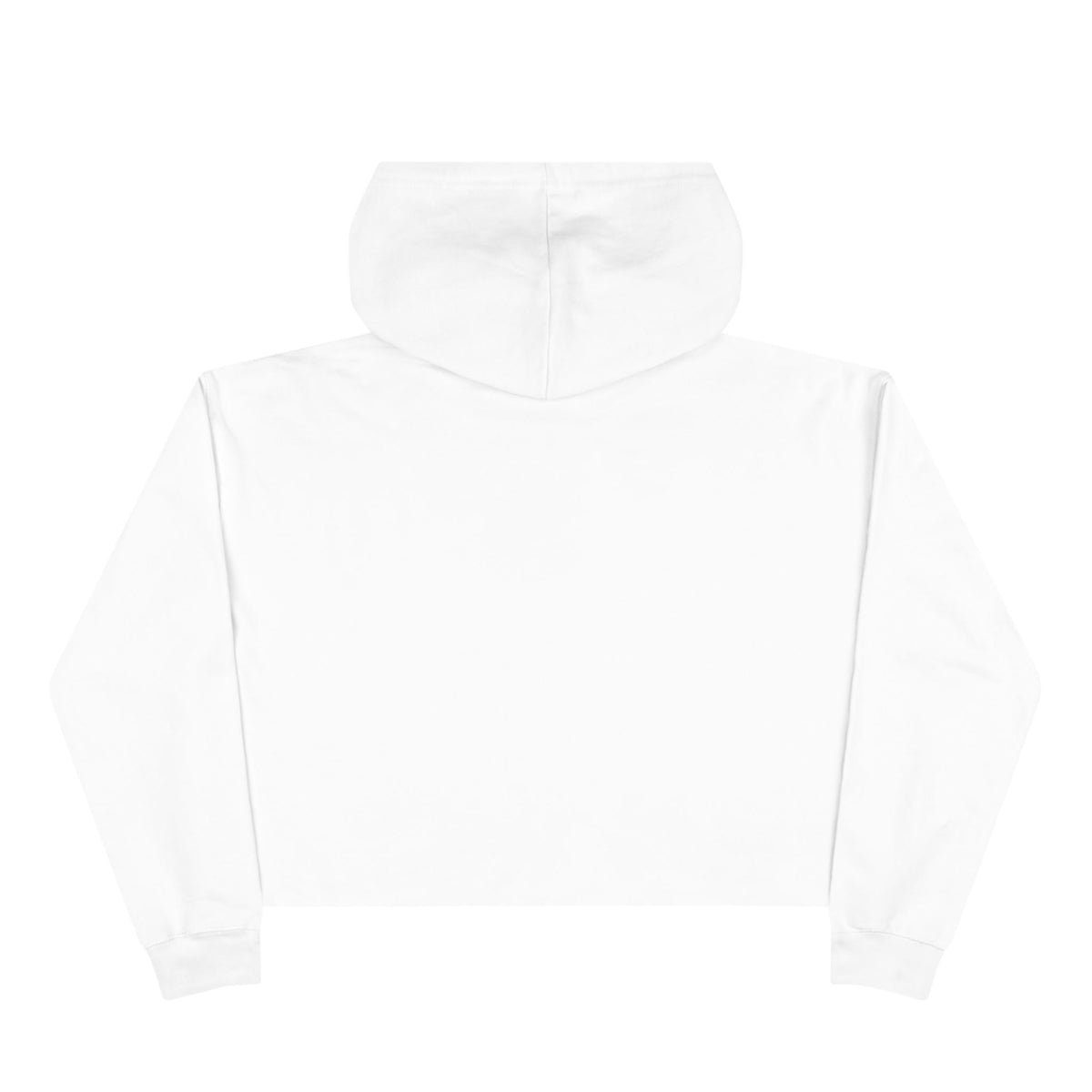 Vegan Avocado Cute Graphic Crop Hoodie