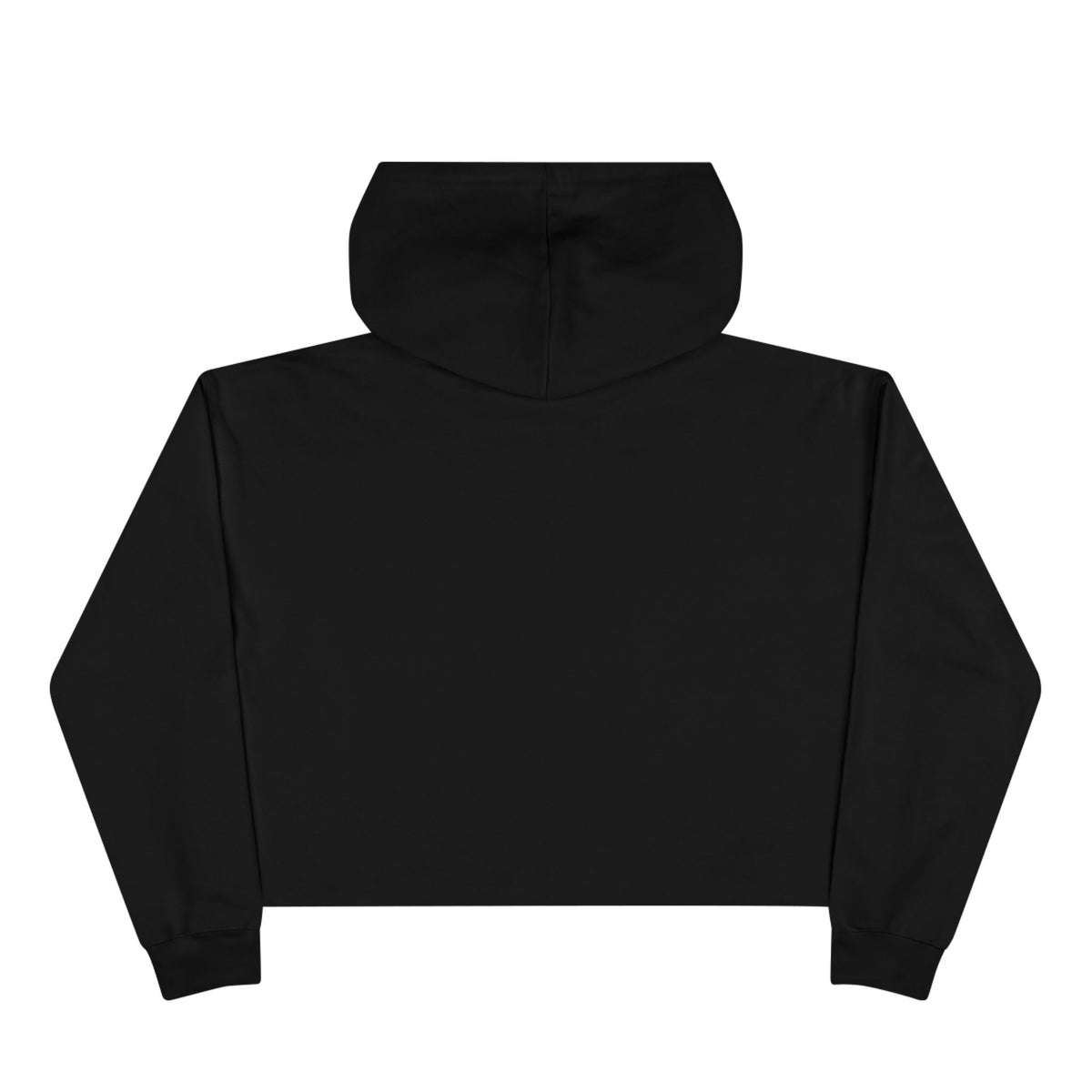 Vegan Avocado Cute Graphic Crop Hoodie